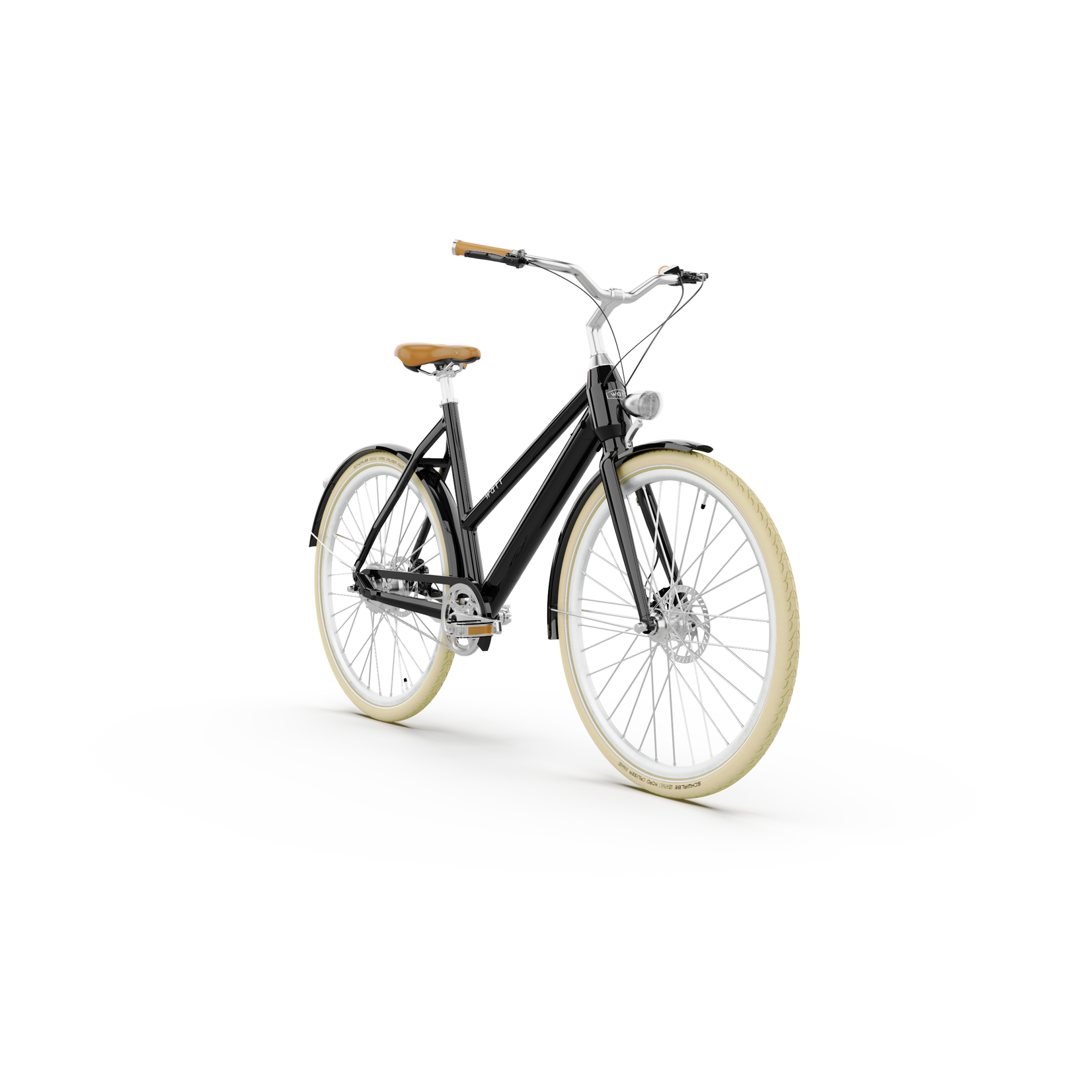 Dublin elsykkel er laget av aluminium og sykkelen veier rundt 20 kg.